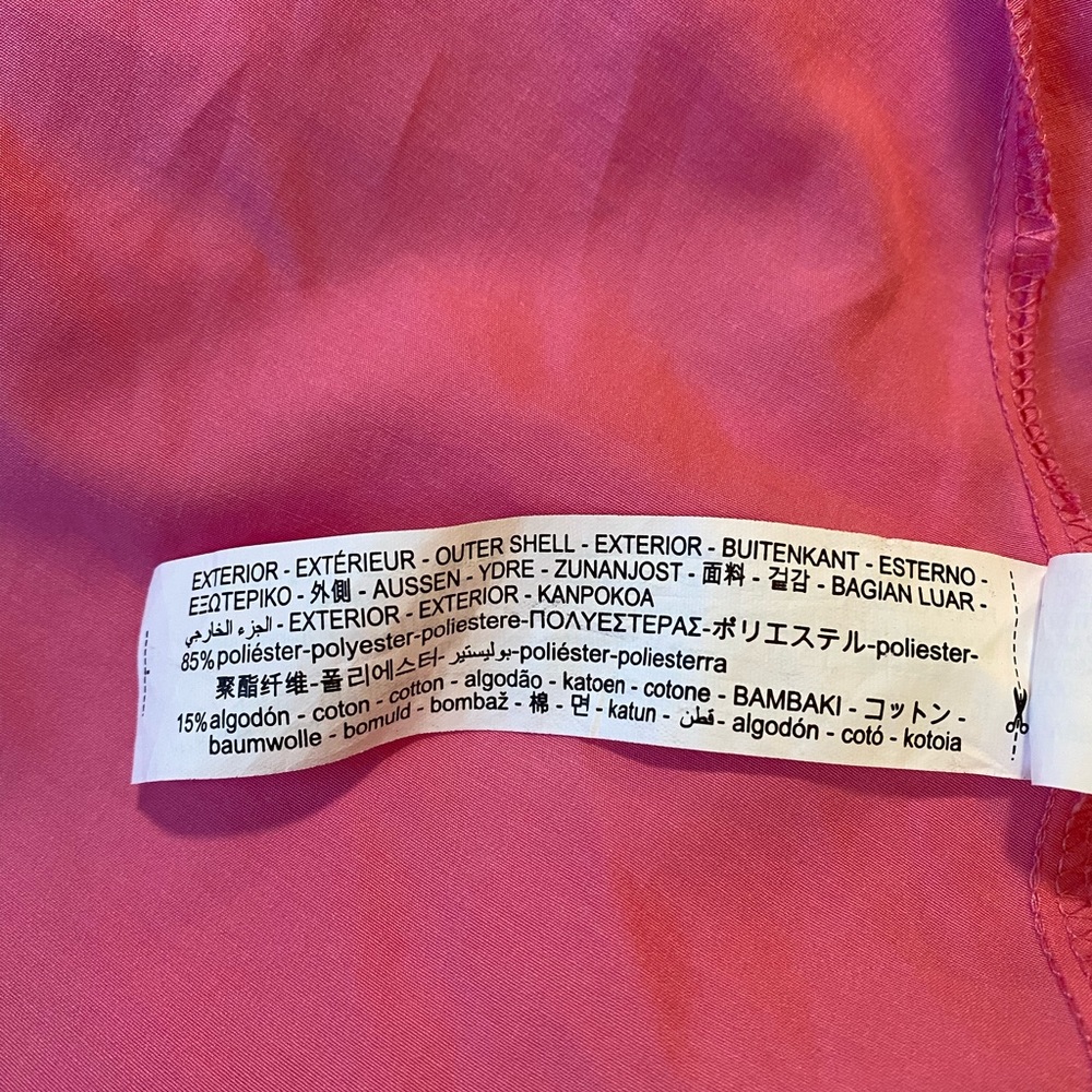 NWT Zara Pink Poplin Halter Neck Dress, Size M - Picture 13 of 13